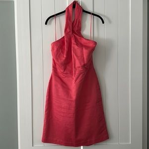Pink/peach halter Banana Republic Dress